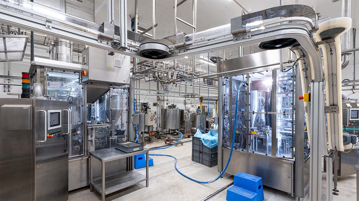 volautomatische productielijnen in de productie van Herman Desserts in Oostende